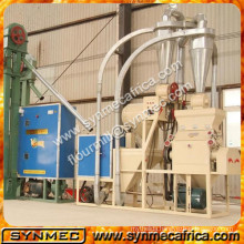 200-800kg/h solar power roller flour mill machinery